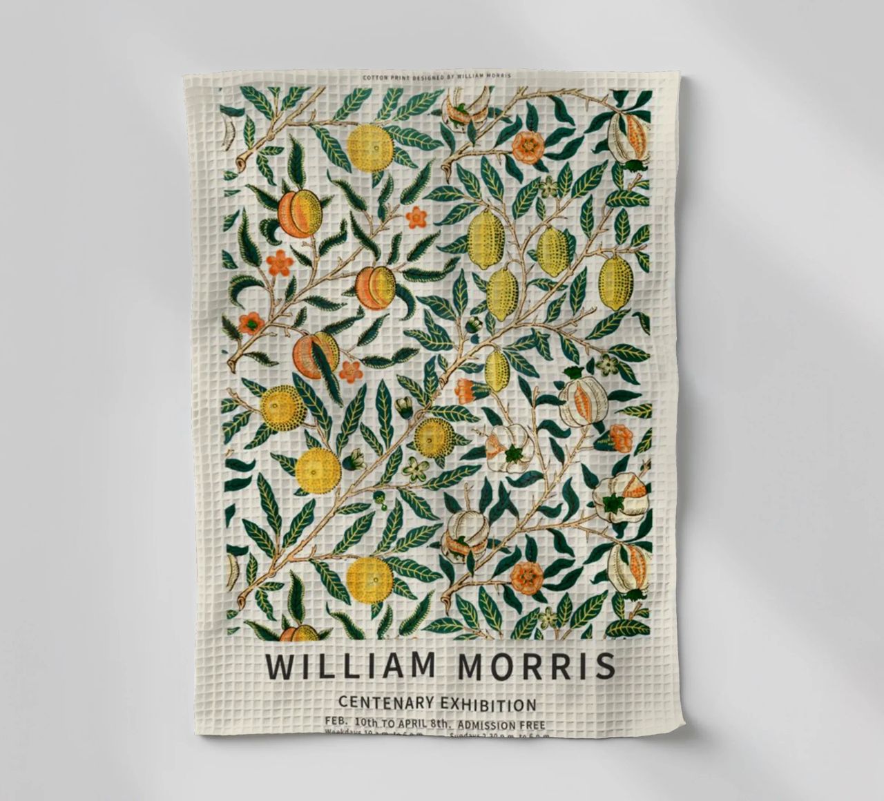 zitrone fruchtbar william morris Geschirrtuch von komo store