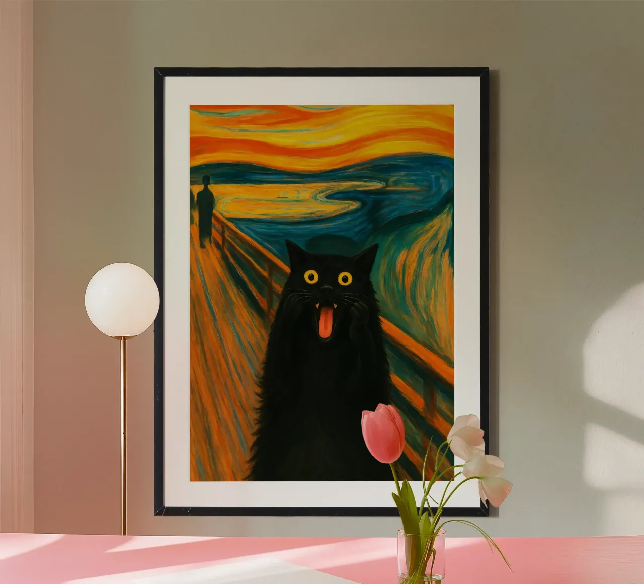 Gatto nero L'urlo poster da Rawdenox