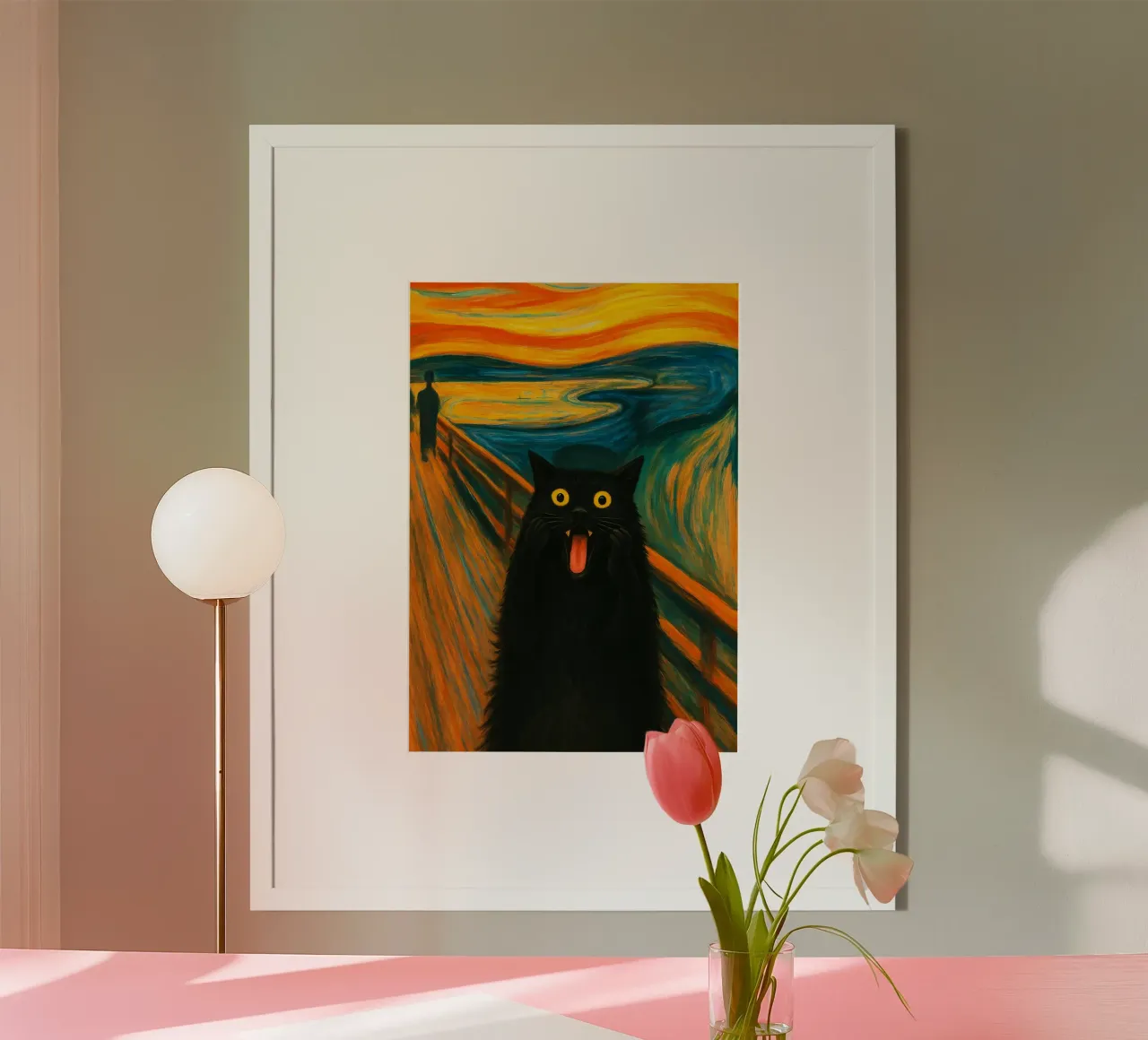 Gatto nero L'urlo poster da Rawdenox