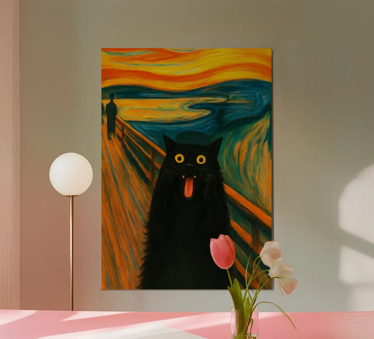 Gatto nero L'urlo poster da Rawdenox