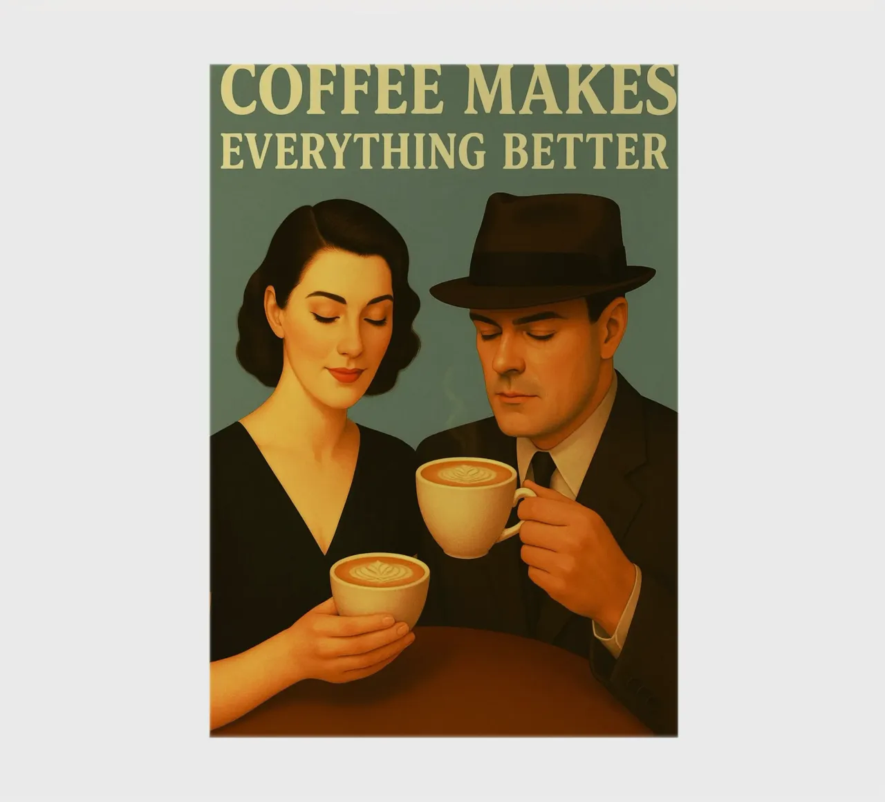 Coffee Makes Everything Better notebook by Rawdenox