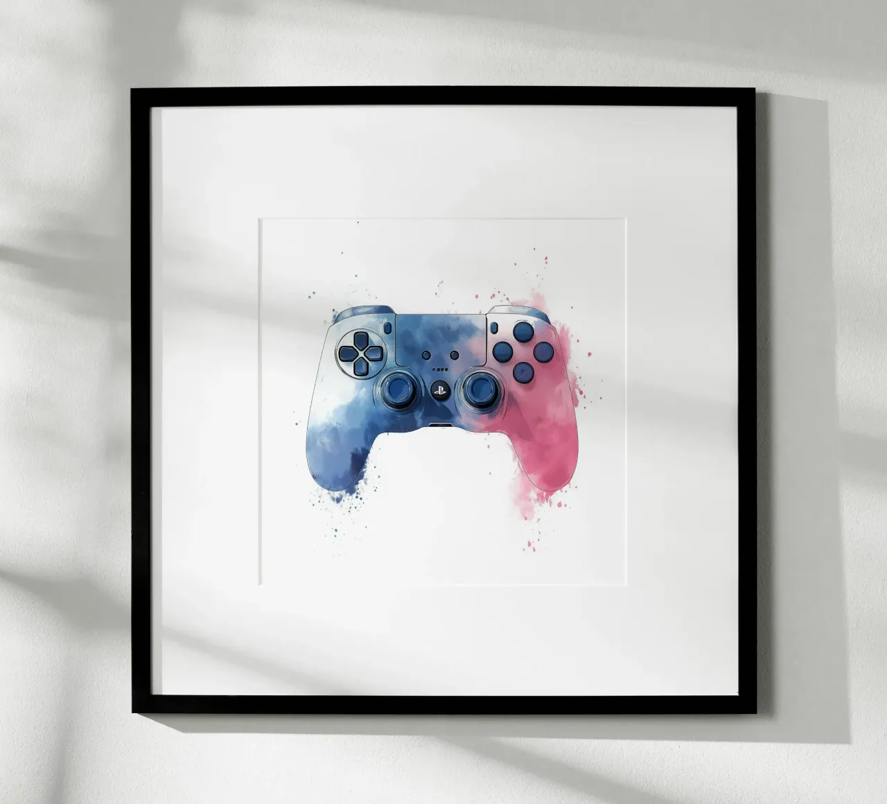 Playstation poster con telaio in alluminio da Motivate-Today