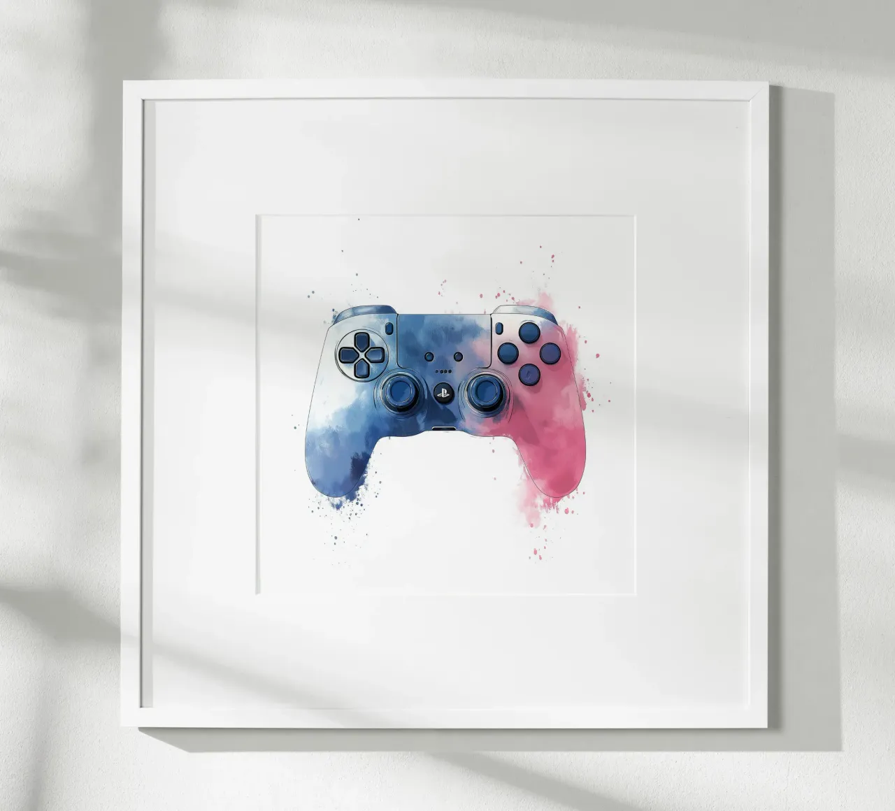 Playstation poster con telaio in alluminio da Motivate-Today