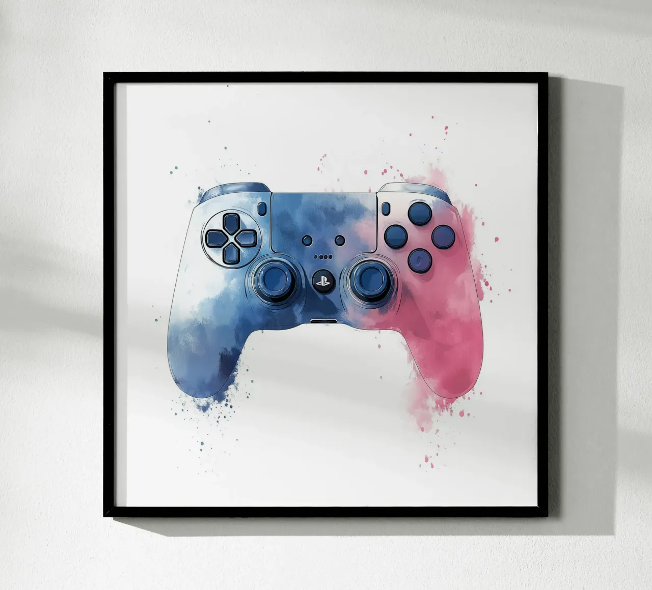 Playstation poster con telaio in alluminio da Motivate-Today