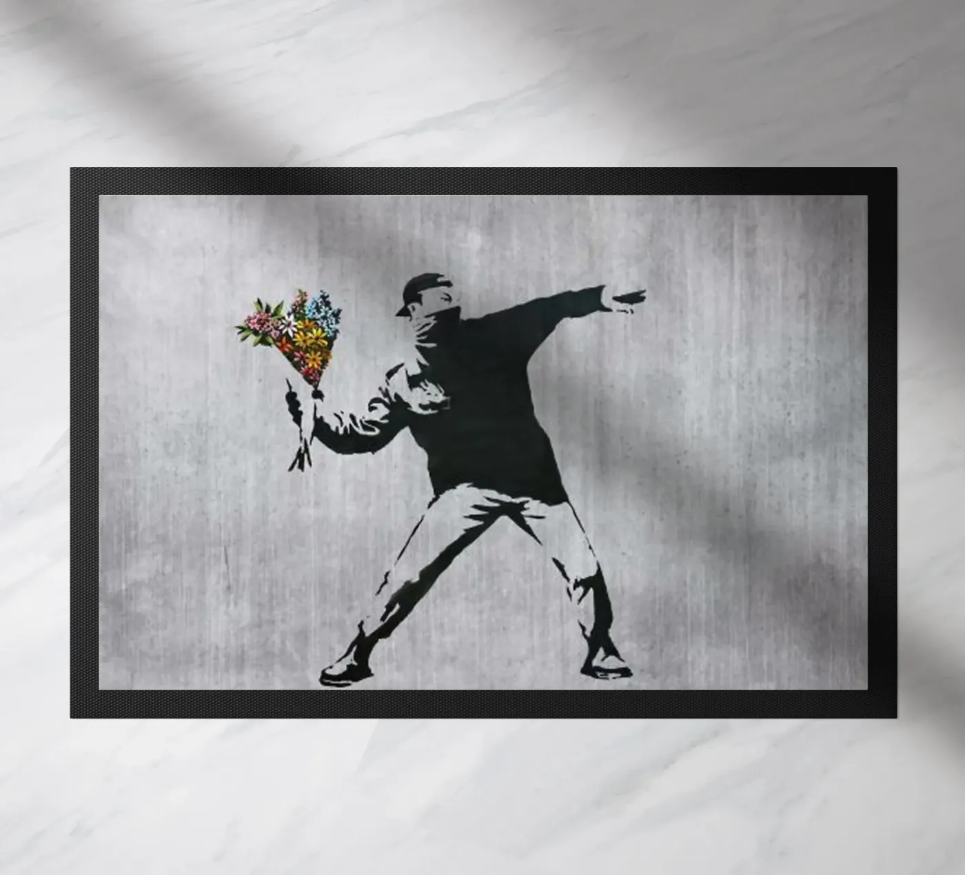 Wurfblume Fußmatte von Betty Shops