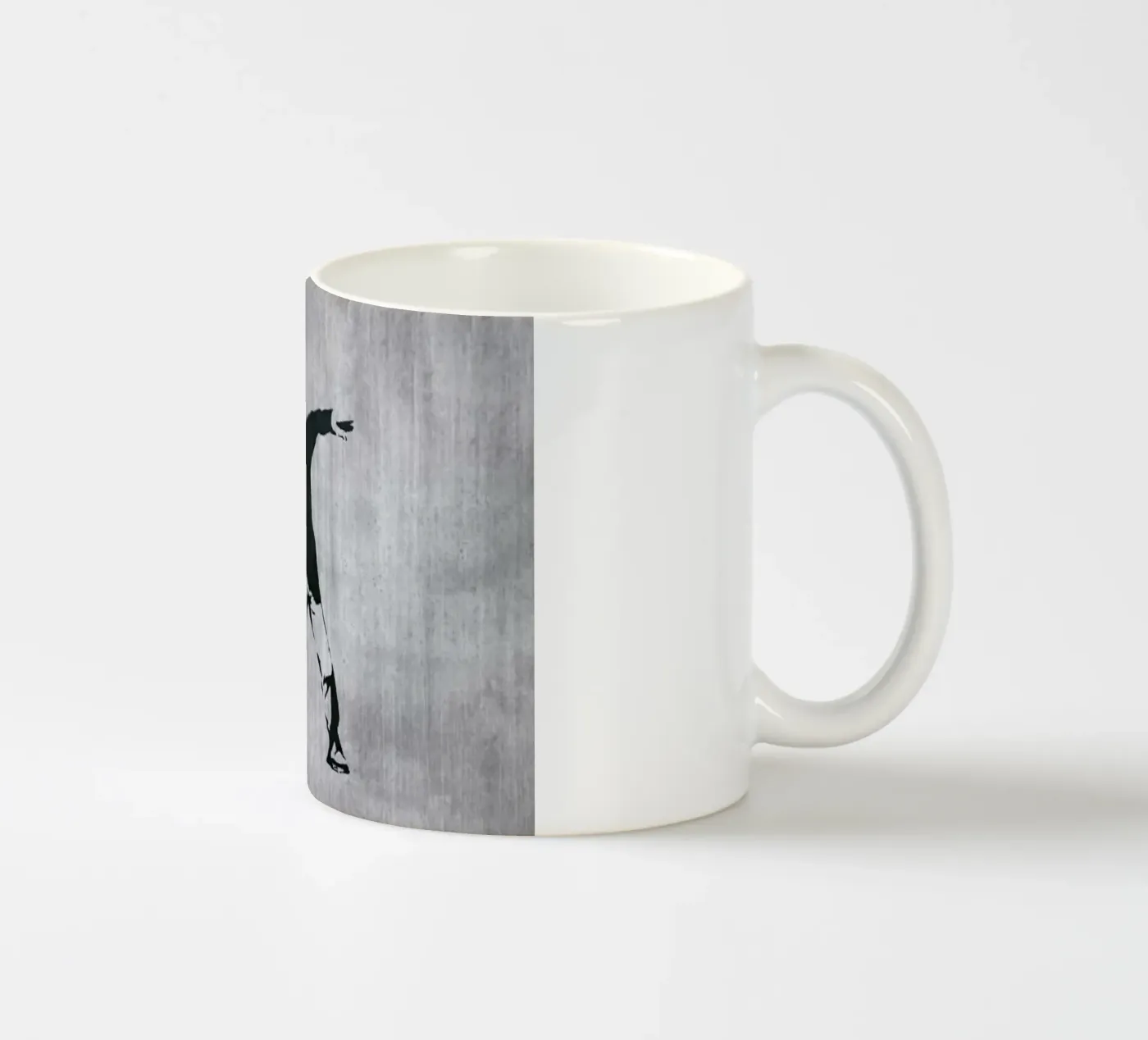 Throw Flower ceramic mug by Betty Shops