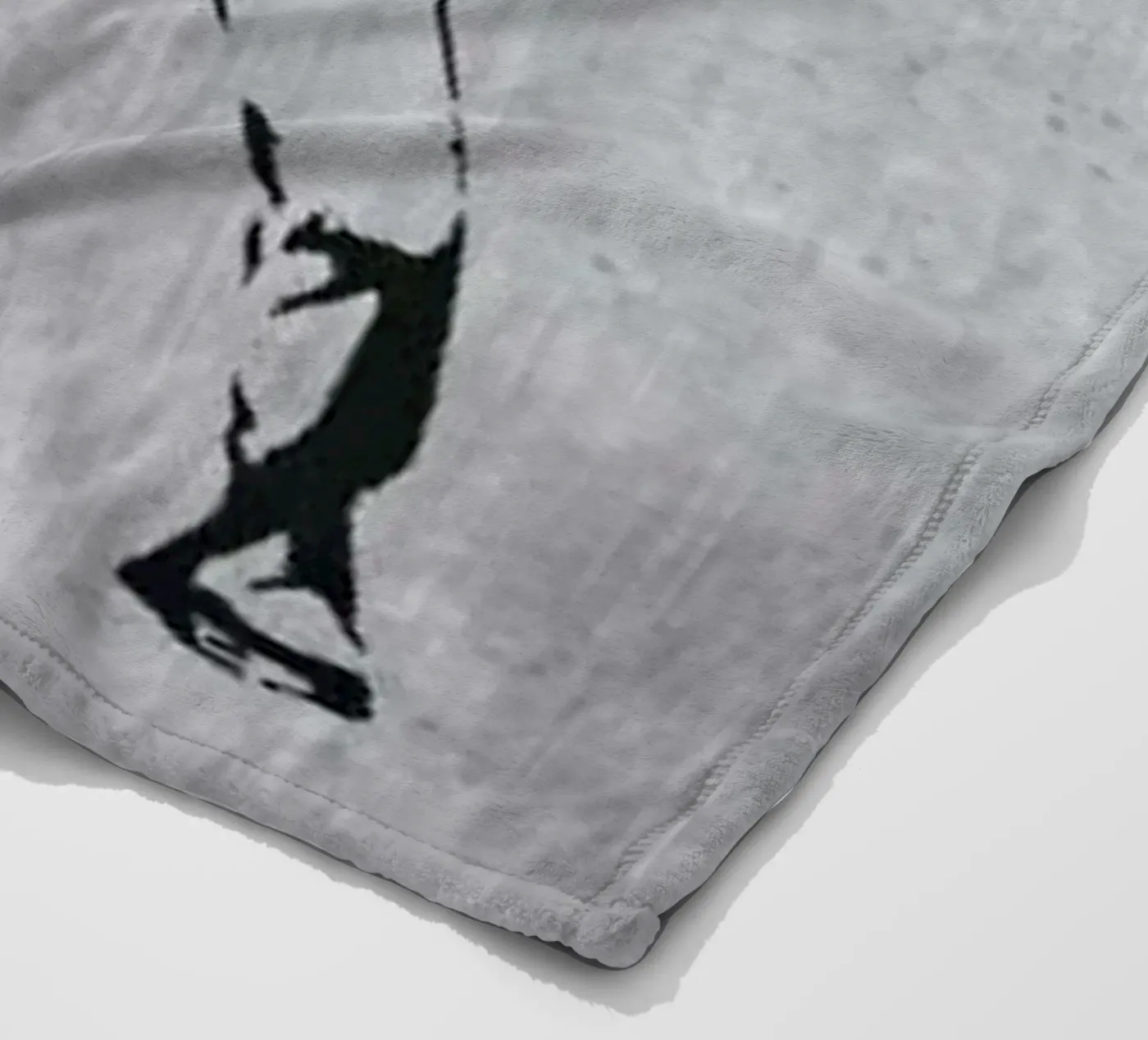 Fleur jetée plaid polaire de Betty Shops