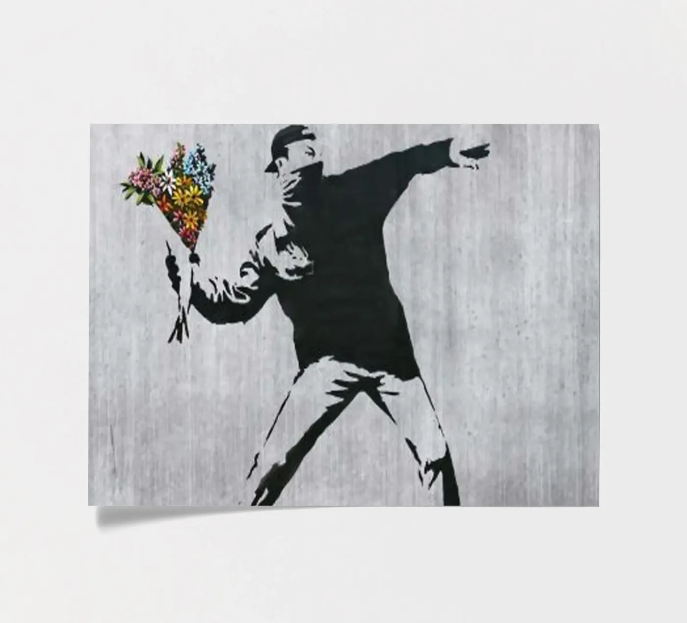 Throw Flower stickervel van Betty Shops