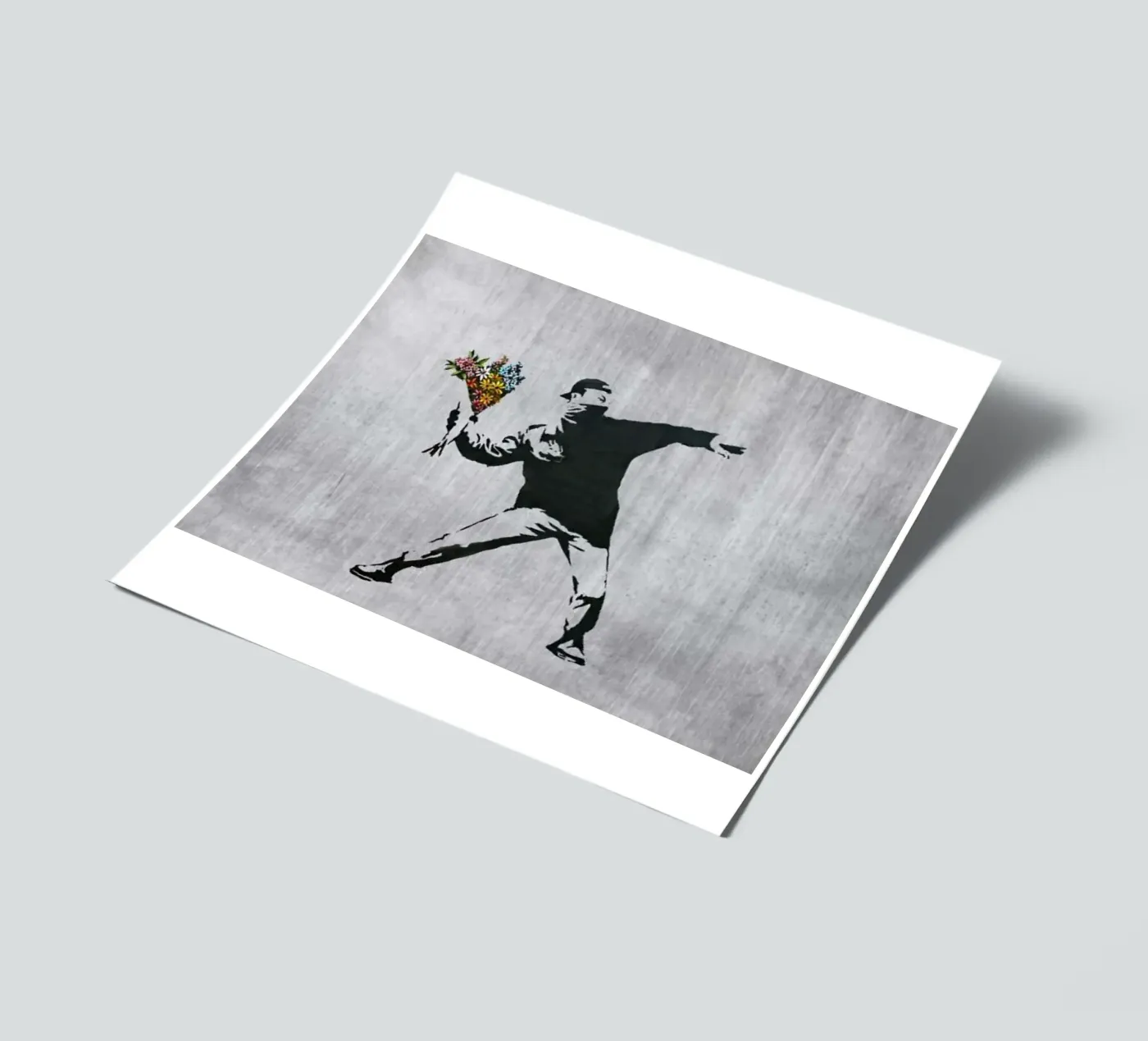 Throw Flower stickervel van Betty Shops