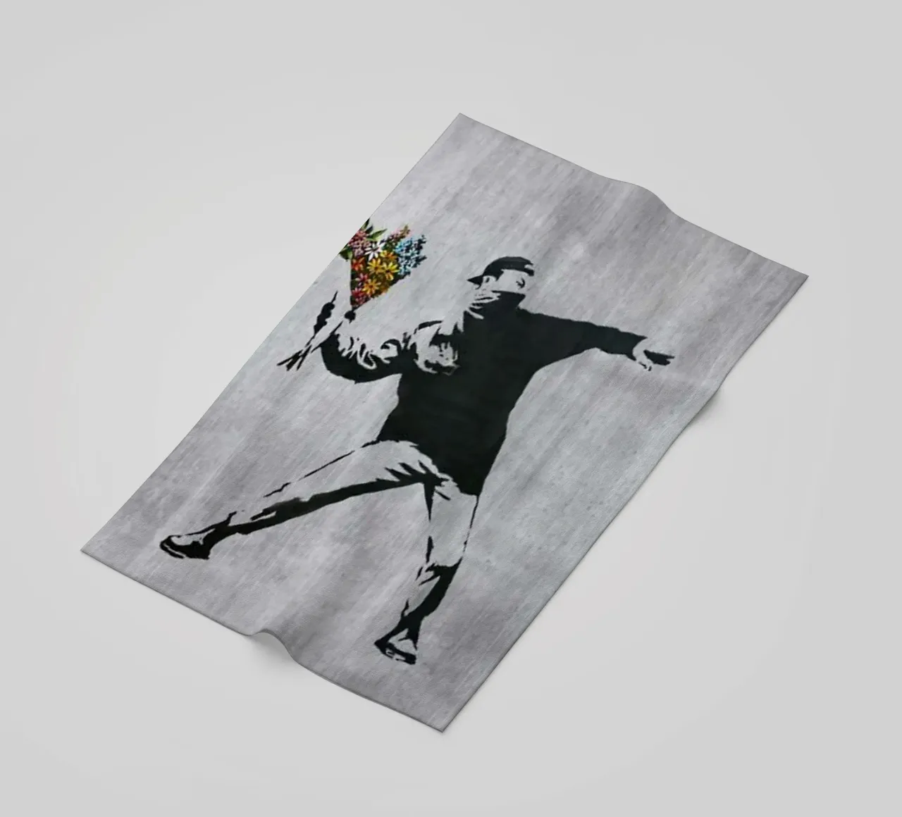 Throw Flower telo mare da Betty Shops