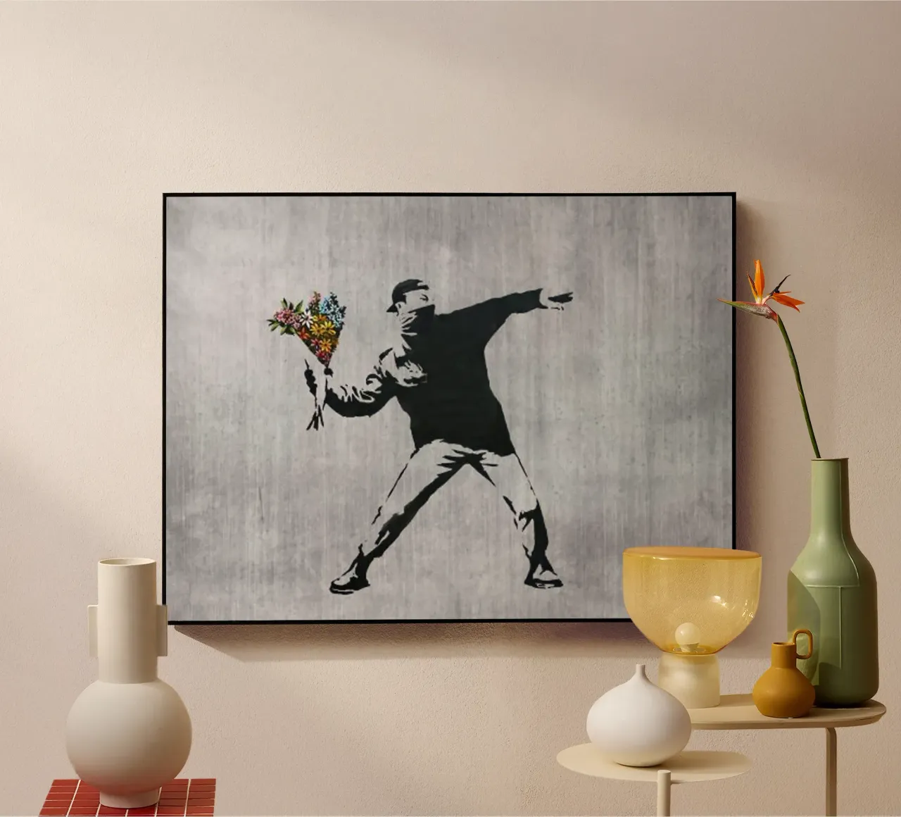 Throw Flower plexiglass da Betty Shops