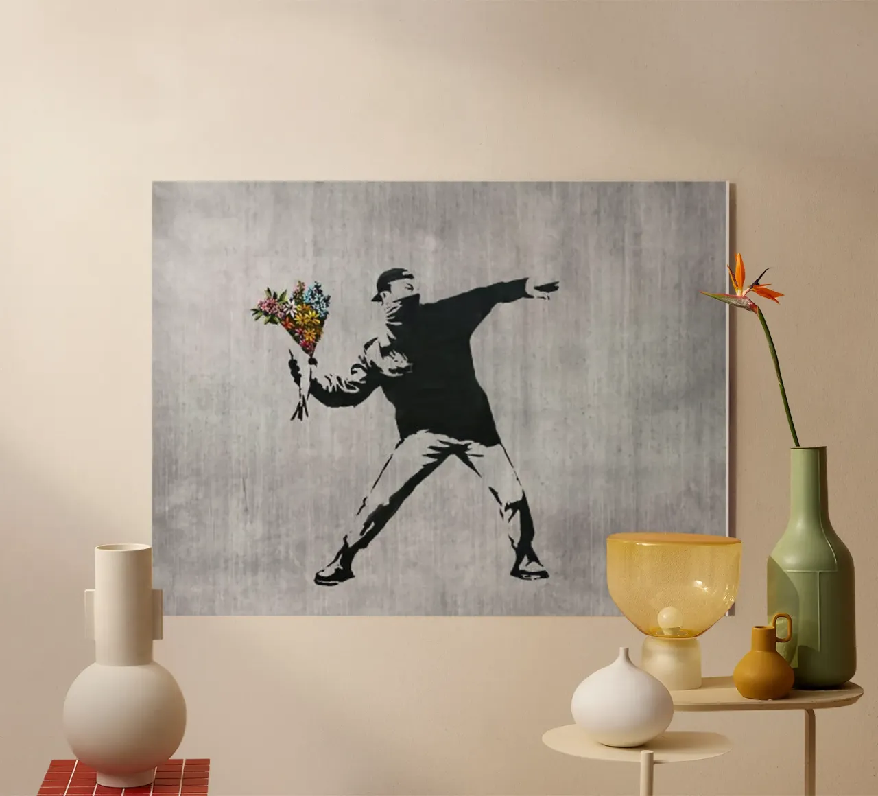 Throw Flower plexiglass da Betty Shops