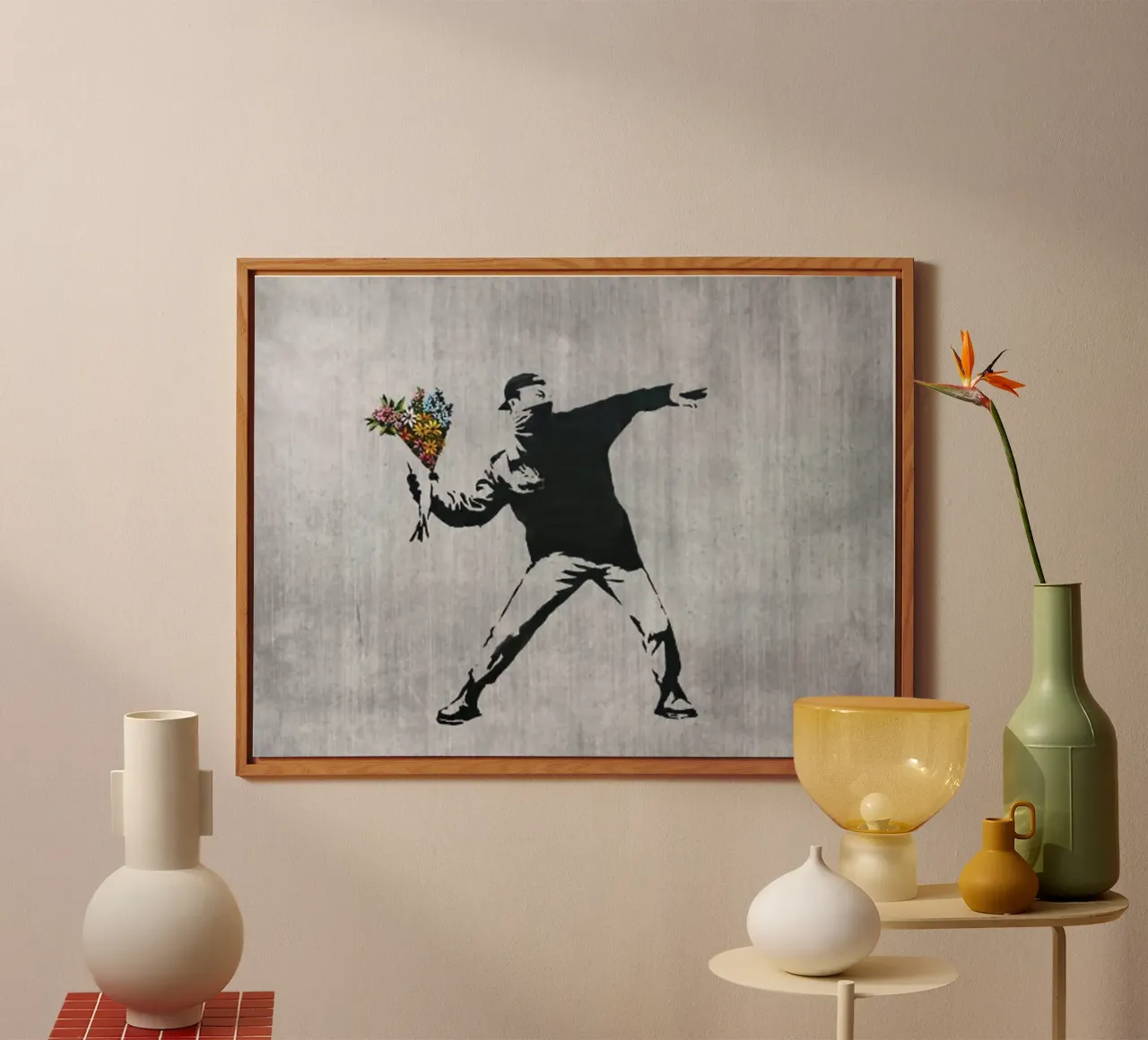 Throw Flower forex plate by Betty Shops