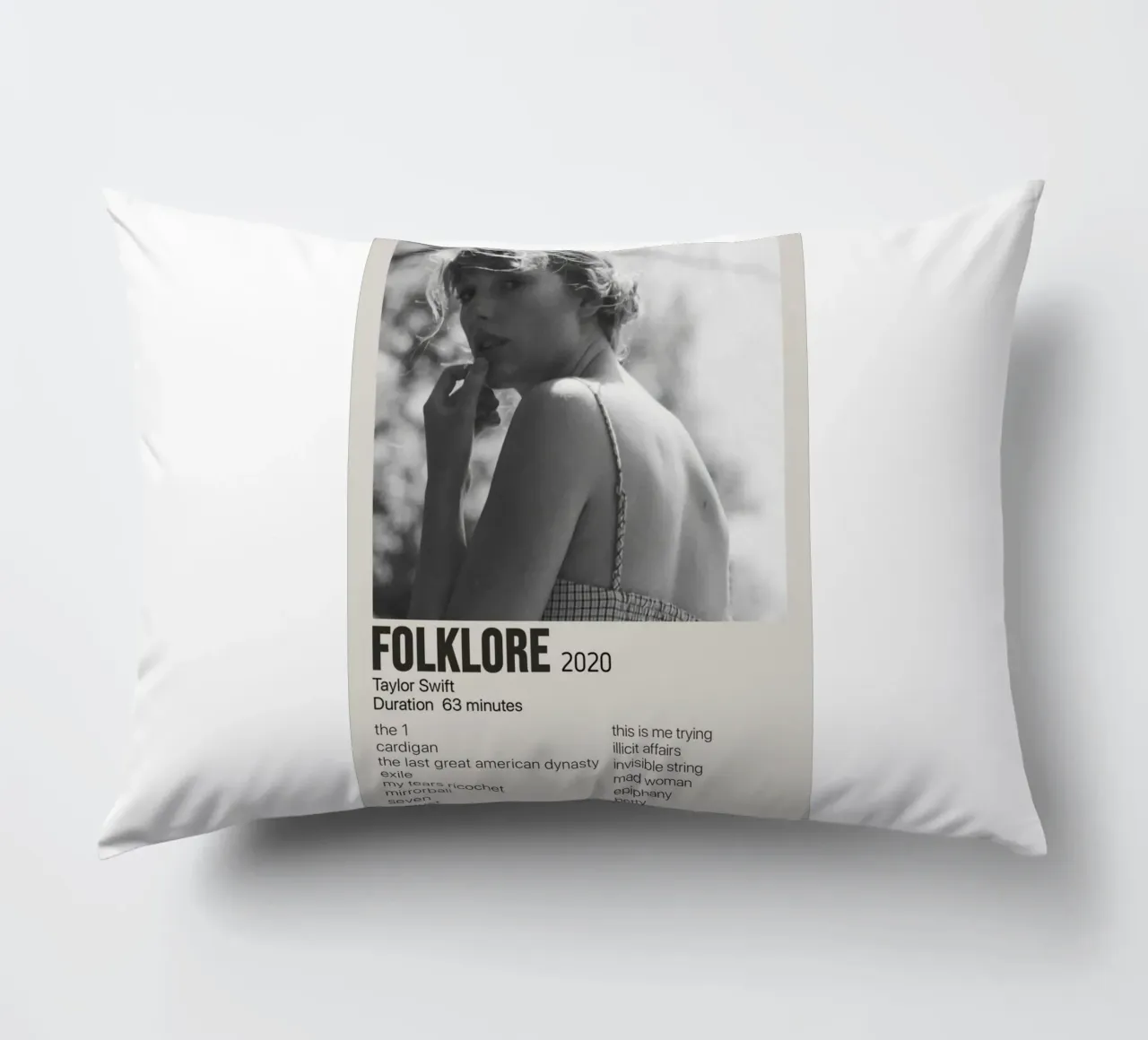 Folklore 2020 Taylor cuscino da HUMMERSONIC