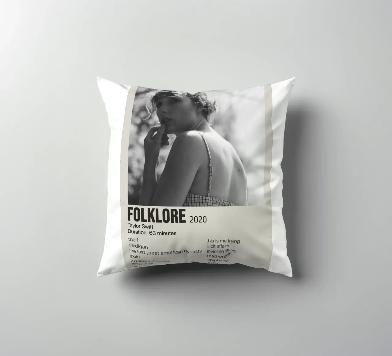 Folklore 2020 Taylor cuscino da HUMMERSONIC