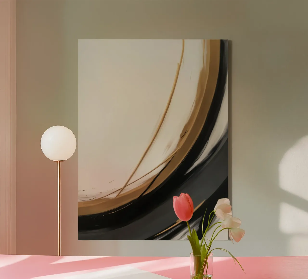 Sweep Echo Arc canvas by Monarch Arc