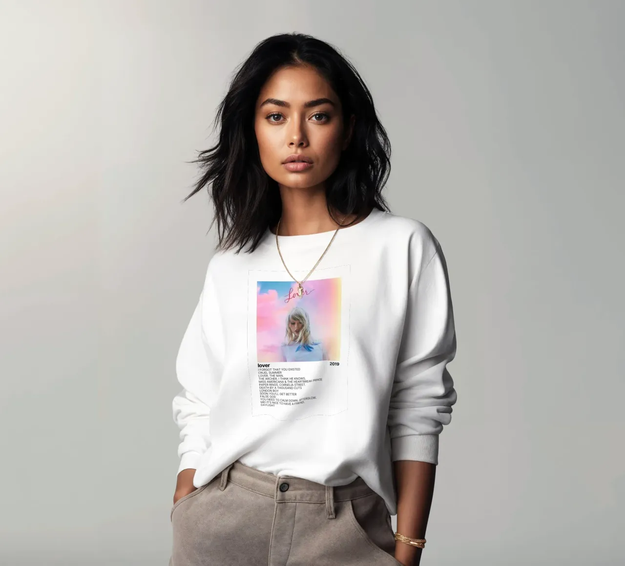 Minnaar 2019 Taylor Gierzwaluwen sweatshirt van HUMMERSONIC