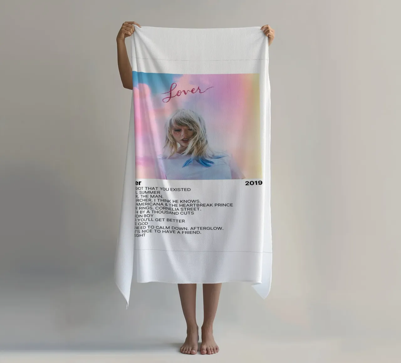 Minnaar 2019 Taylor Gierzwaluwen strandhanddoek van HUMMERSONIC