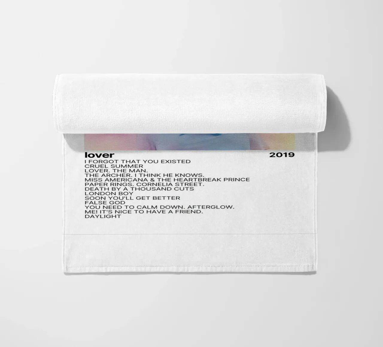 Minnaar 2019 Taylor Gierzwaluwen strandhanddoek van HUMMERSONIC
