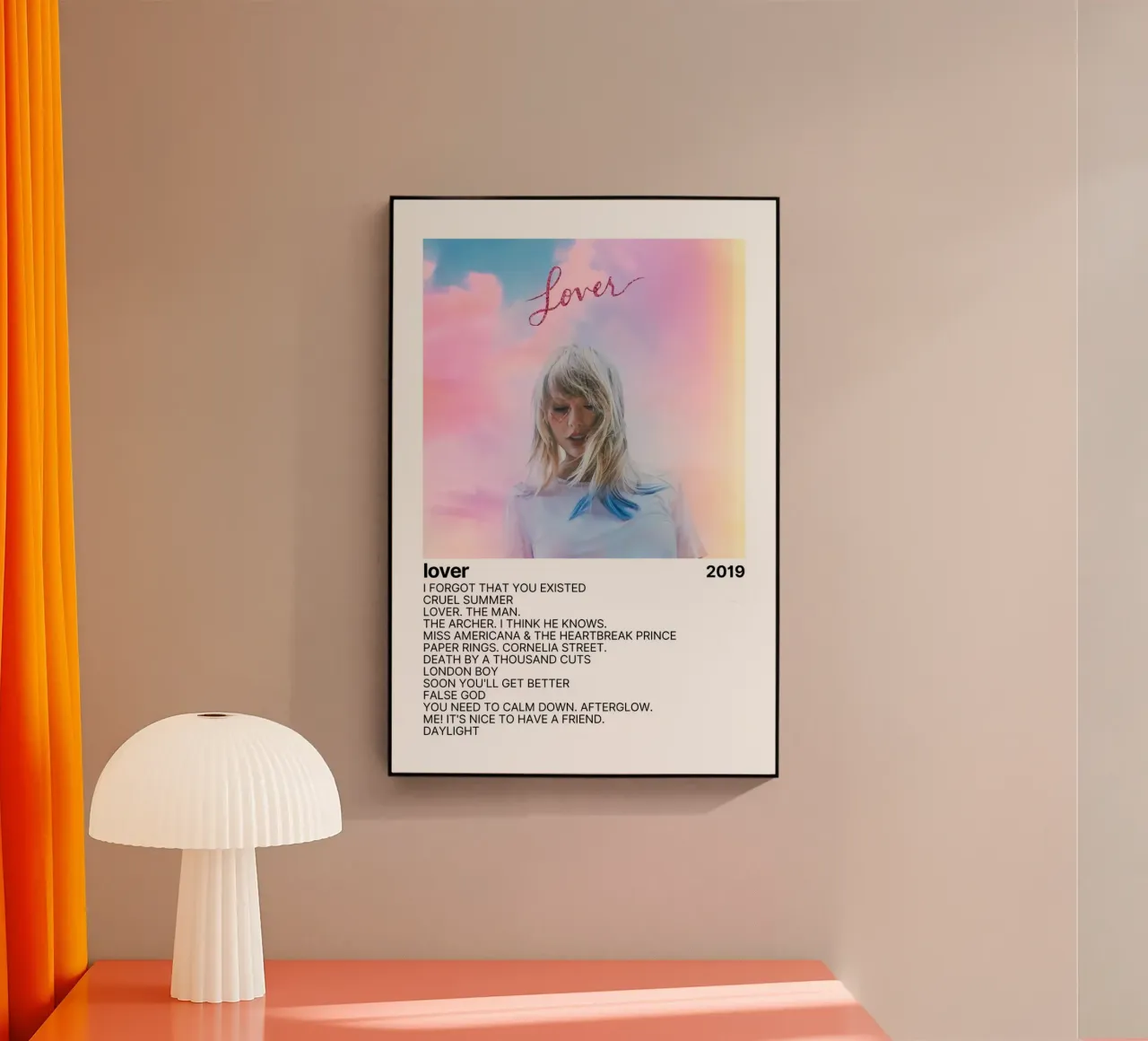 Minnaar 2019 Taylor Gierzwaluwen acryl van HUMMERSONIC