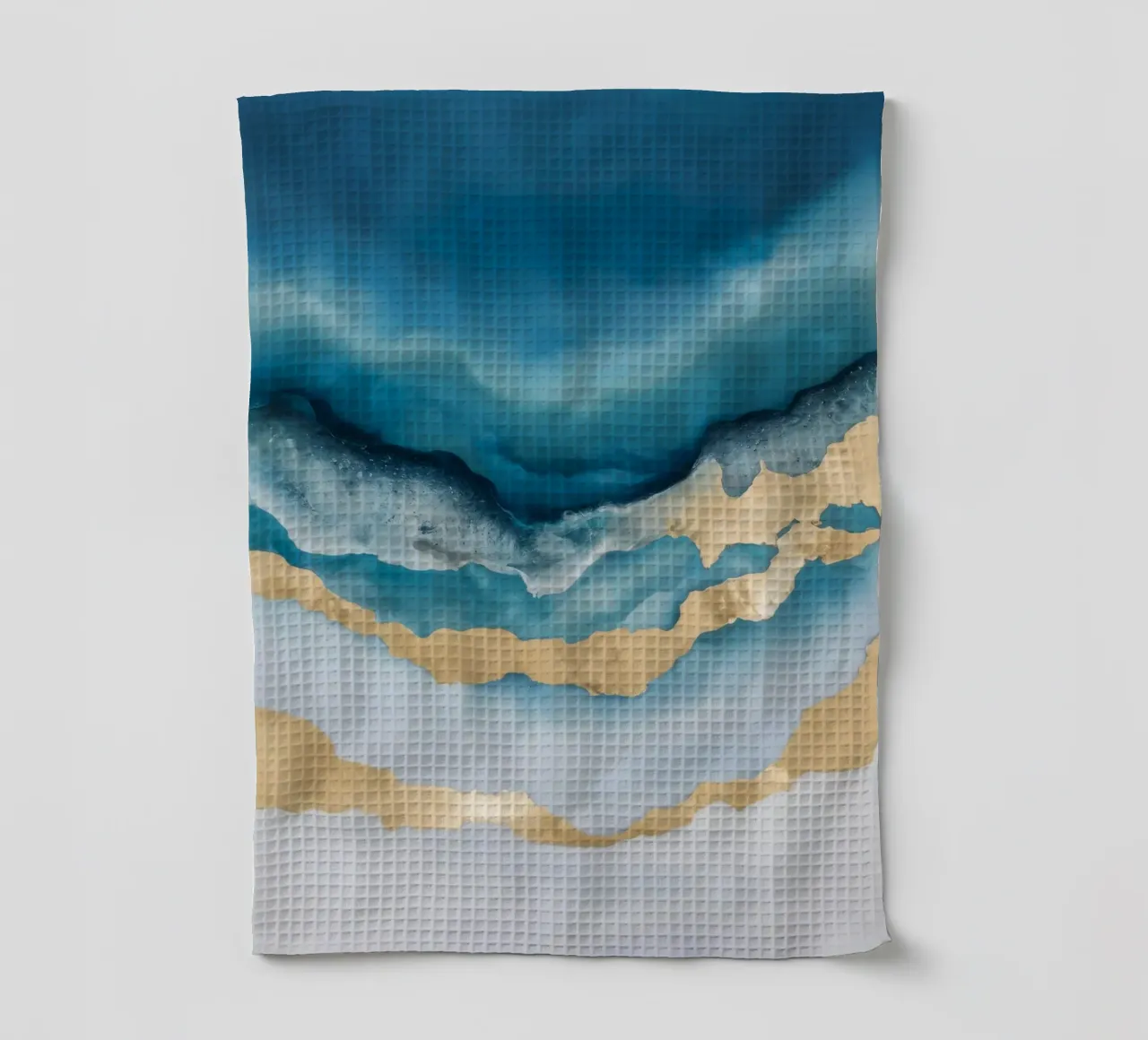 Küstenschicht Traum Geschirrtuch von Monarch Arc