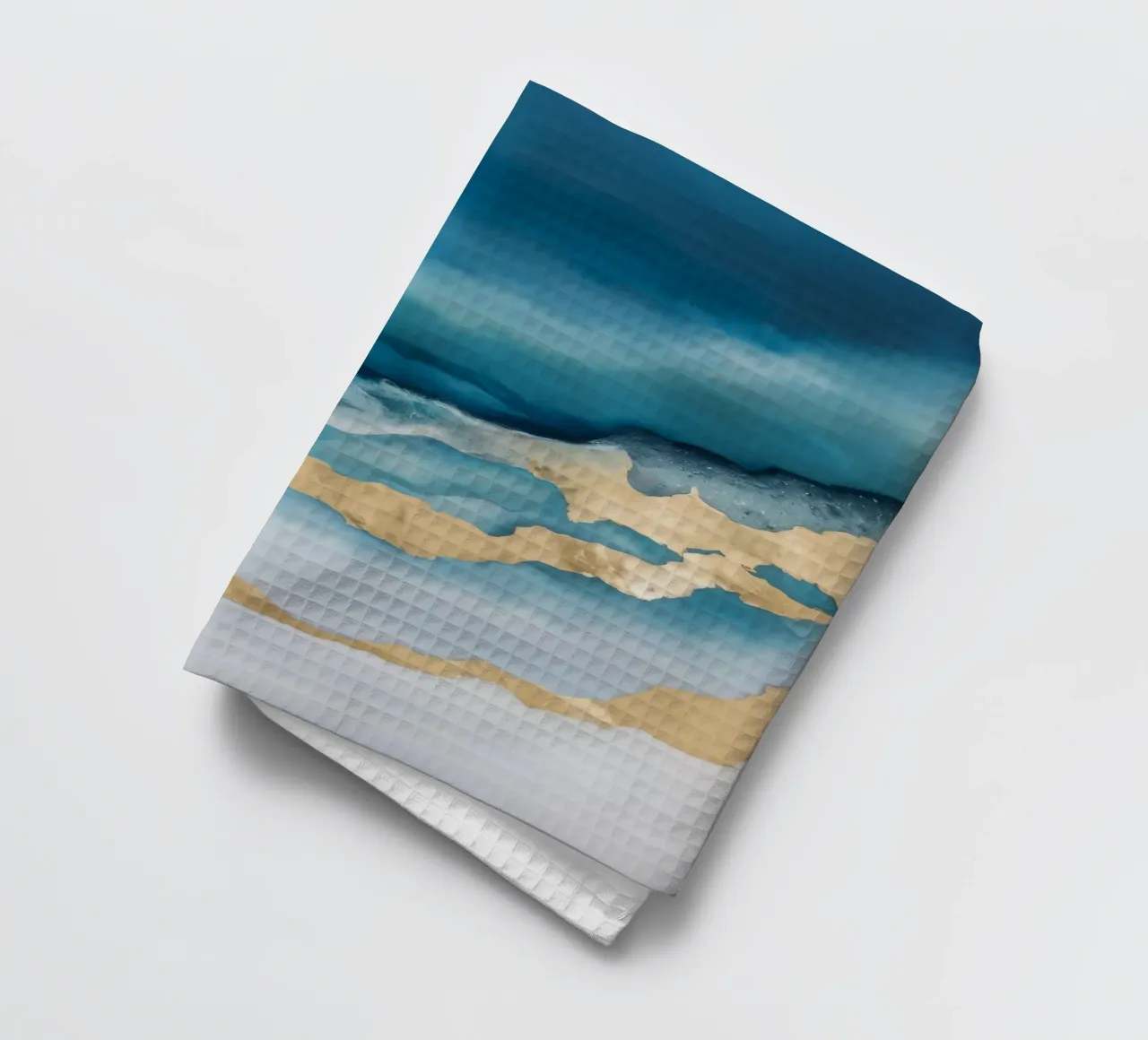 Küstenschicht Traum Geschirrtuch von Monarch Arc