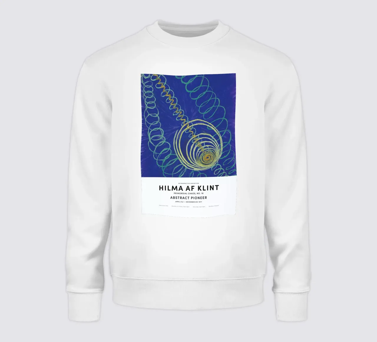 Hilma af Klint - Primordial Chaos, No. 16 II felpa da Vintage by JUNIQE