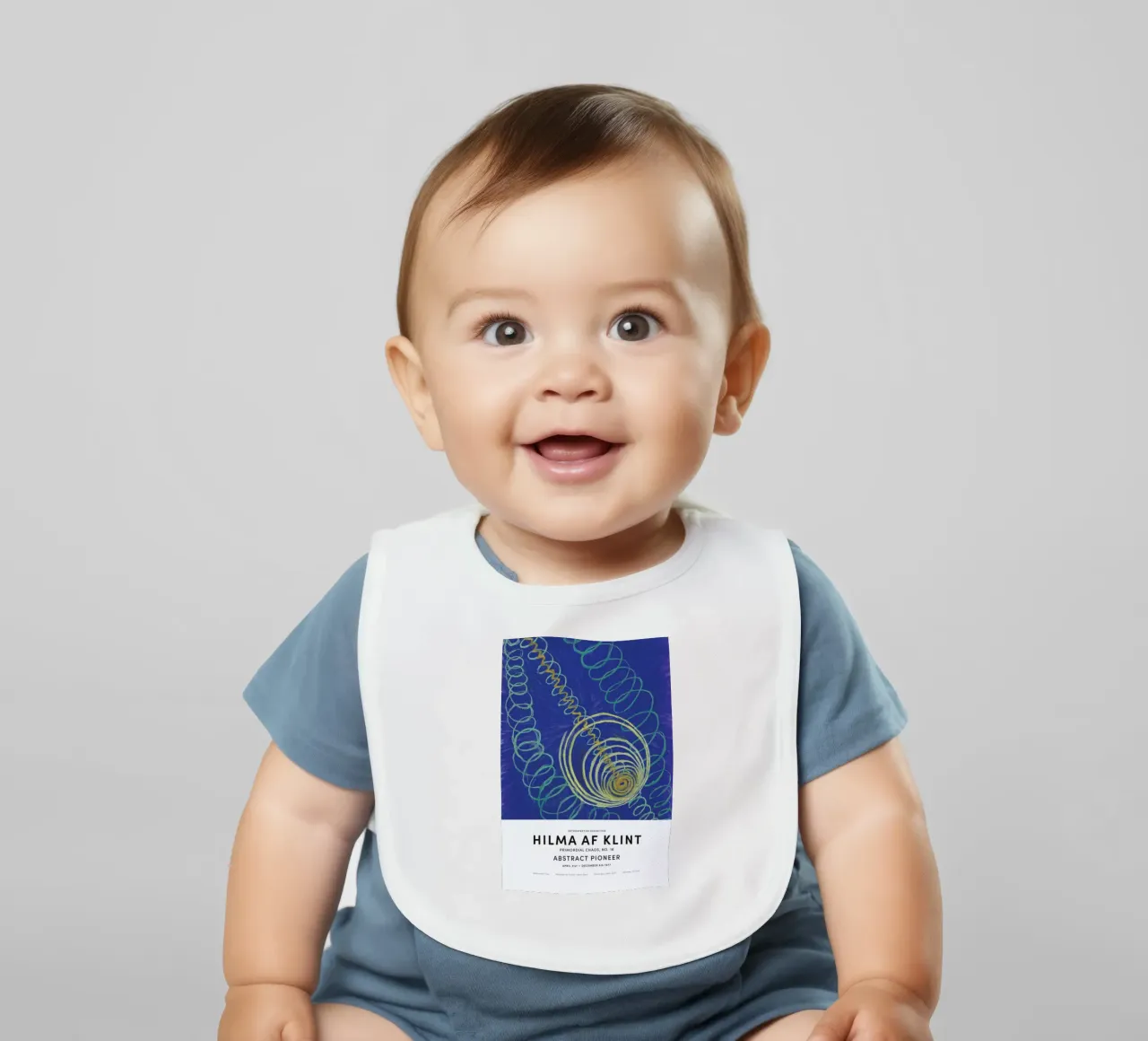 Hilma af Klint - Primordial Chaos, No. 16 II bavaglino da Vintage by JUNIQE