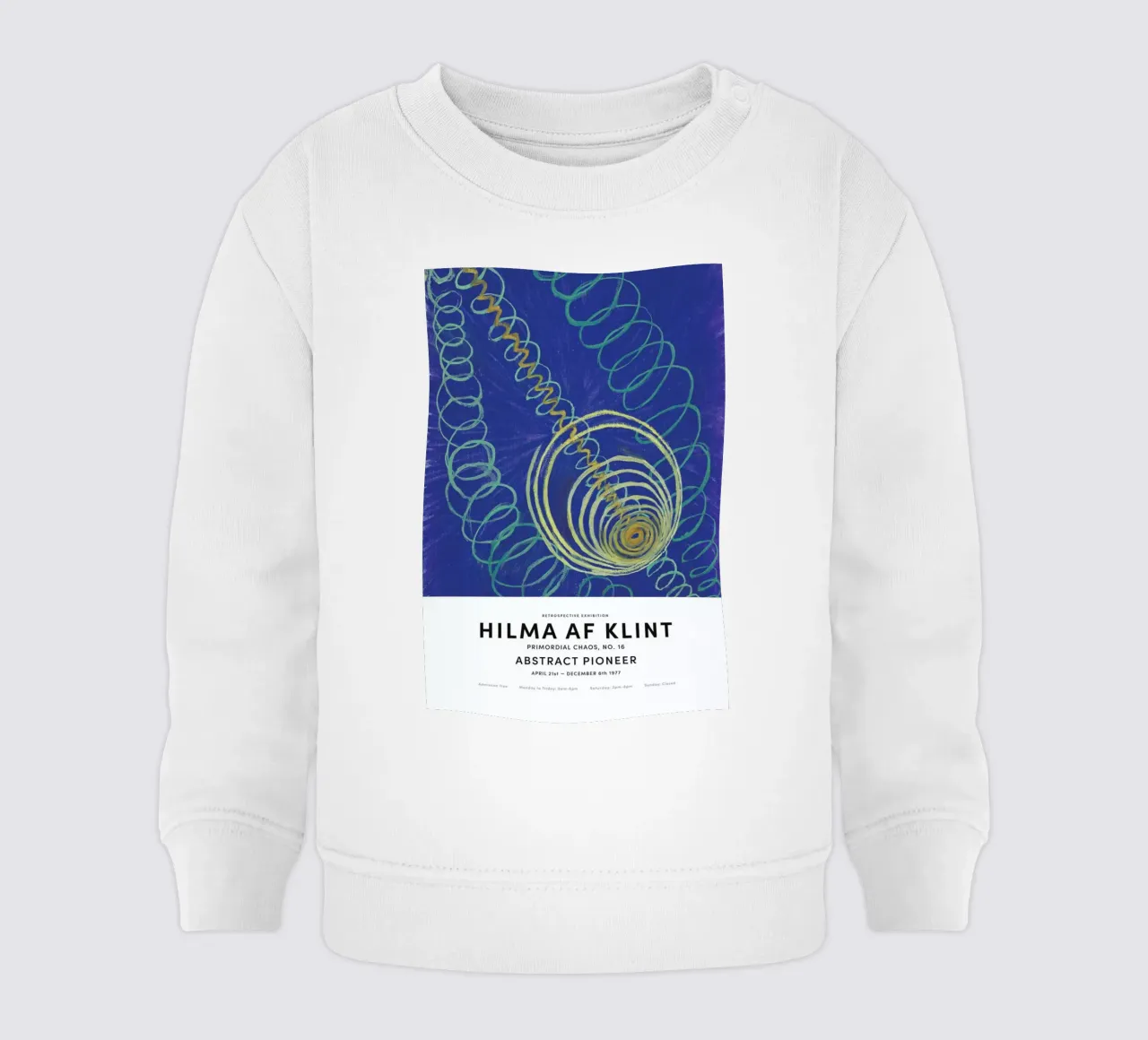 Hilma af Klint - Primordial Chaos, No. 16 II Baby Sweatshirt von Vintage by JUNIQE