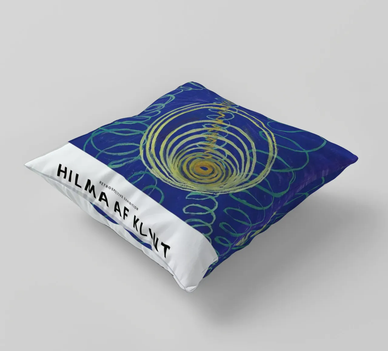 Hilma af Klint - Primordial Chaos, No. 16 II cuscino da Vintage by JUNIQE