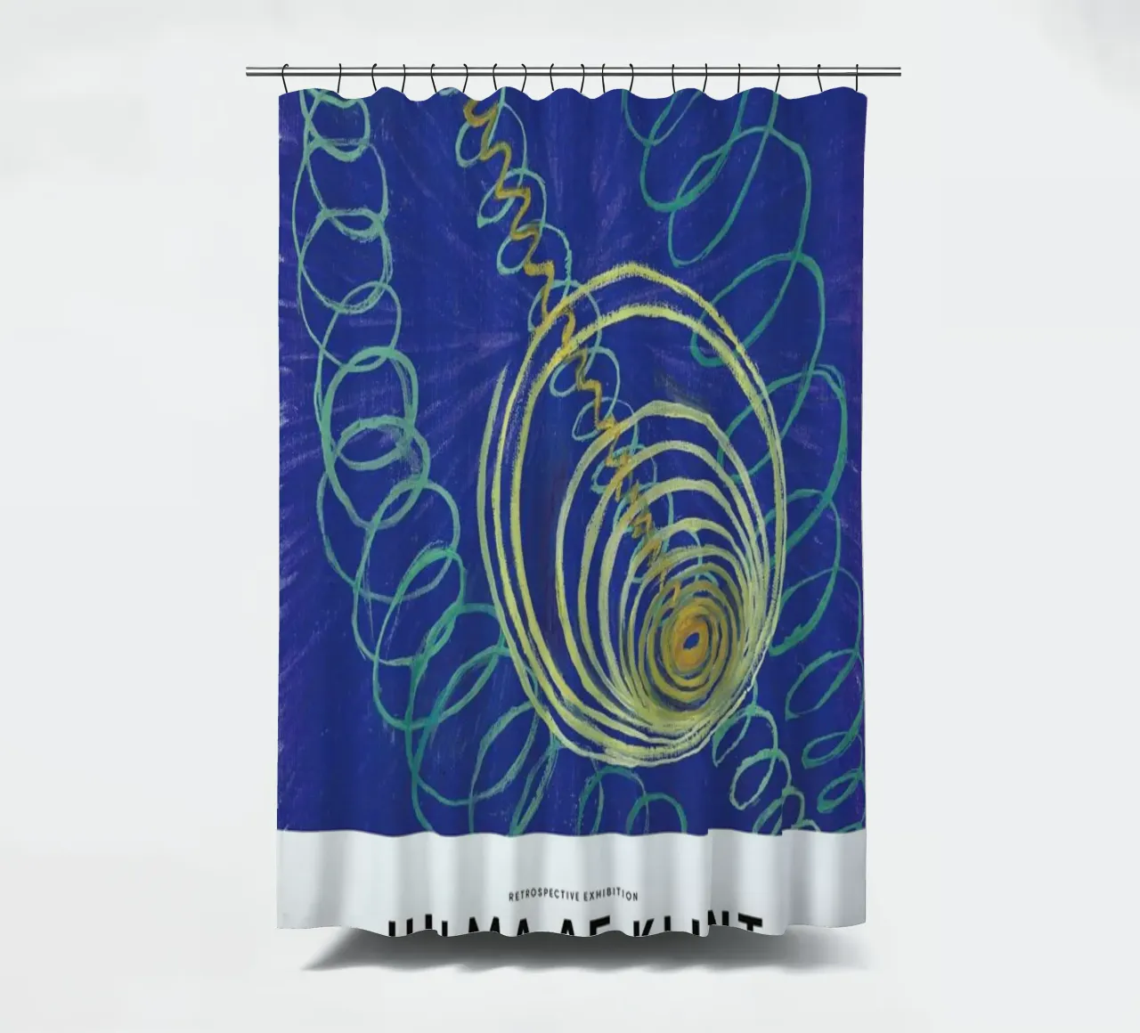 Hilma af Klint - Primordial Chaos, No. 16 II tenda da doccia da Vintage by JUNIQE
