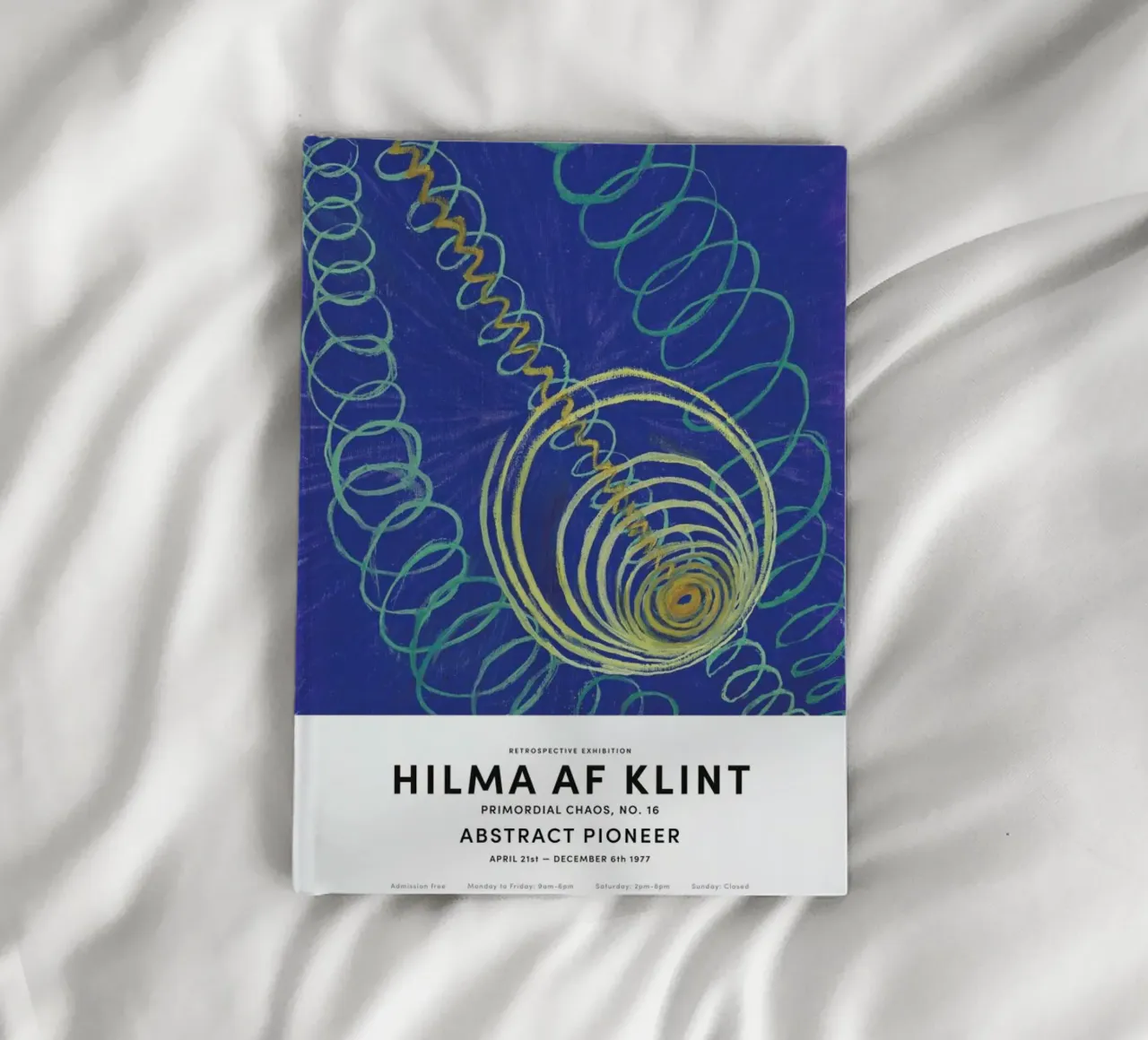 Hilma af Klint - Primordial Chaos, No. 16 II diario da Vintage by JUNIQE