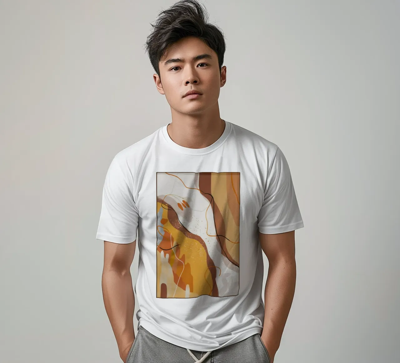 Flusso di riposo fuso t-shirt da Monarch Arc