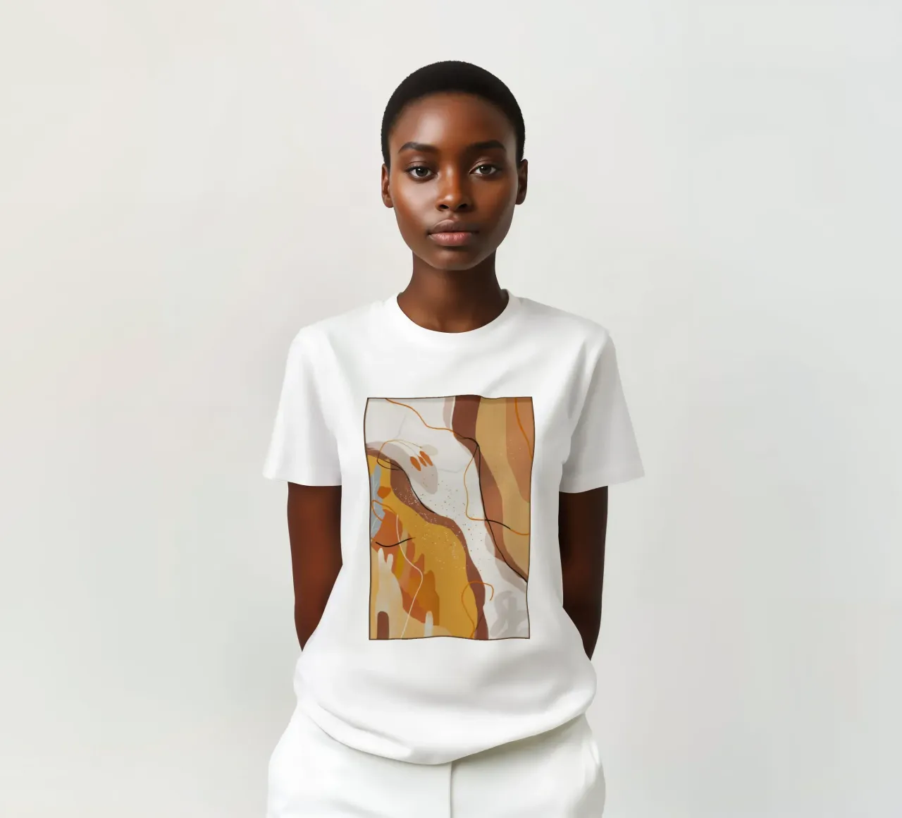 Flusso di riposo fuso t-shirt da Monarch Arc