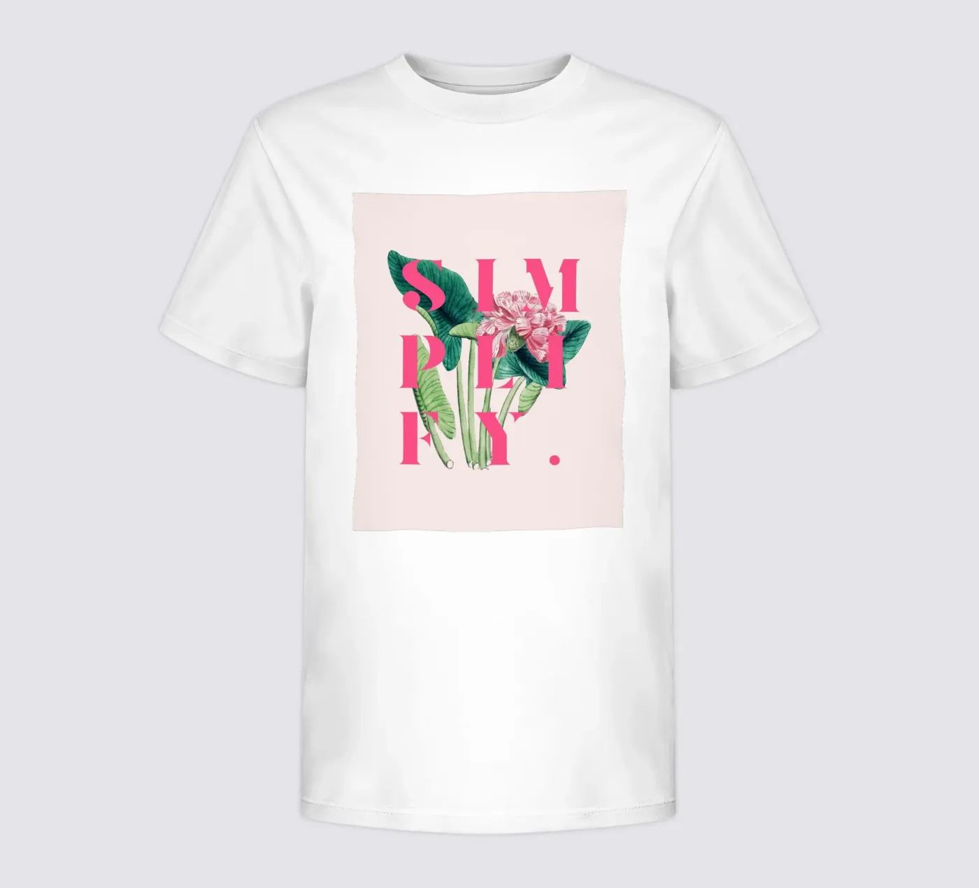 Simplify t-shirt bambini da 83oranges.com