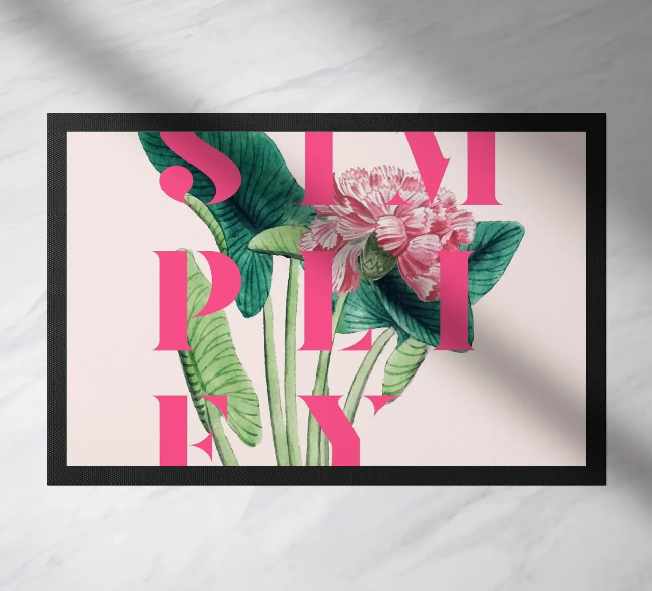 Simplify doormat by 83oranges.com