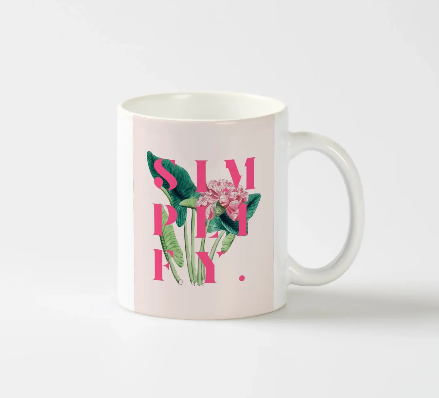 Simplify mug en céramique de 83oranges.com