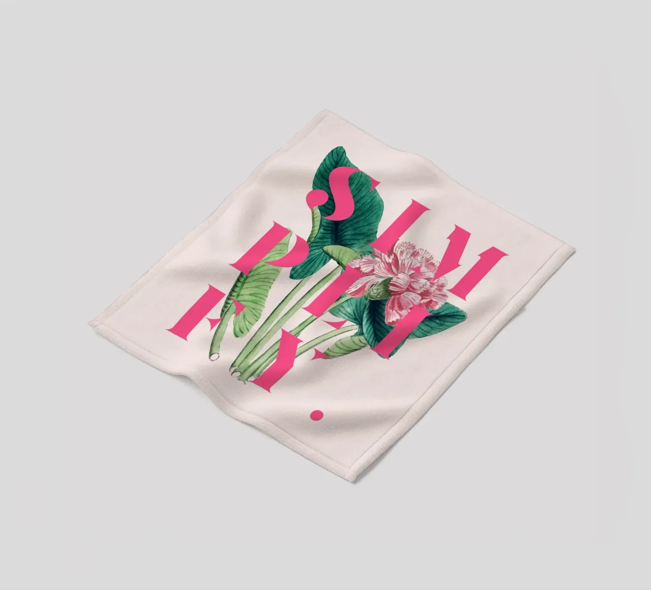 Simplify fleece blanket by 83oranges.com