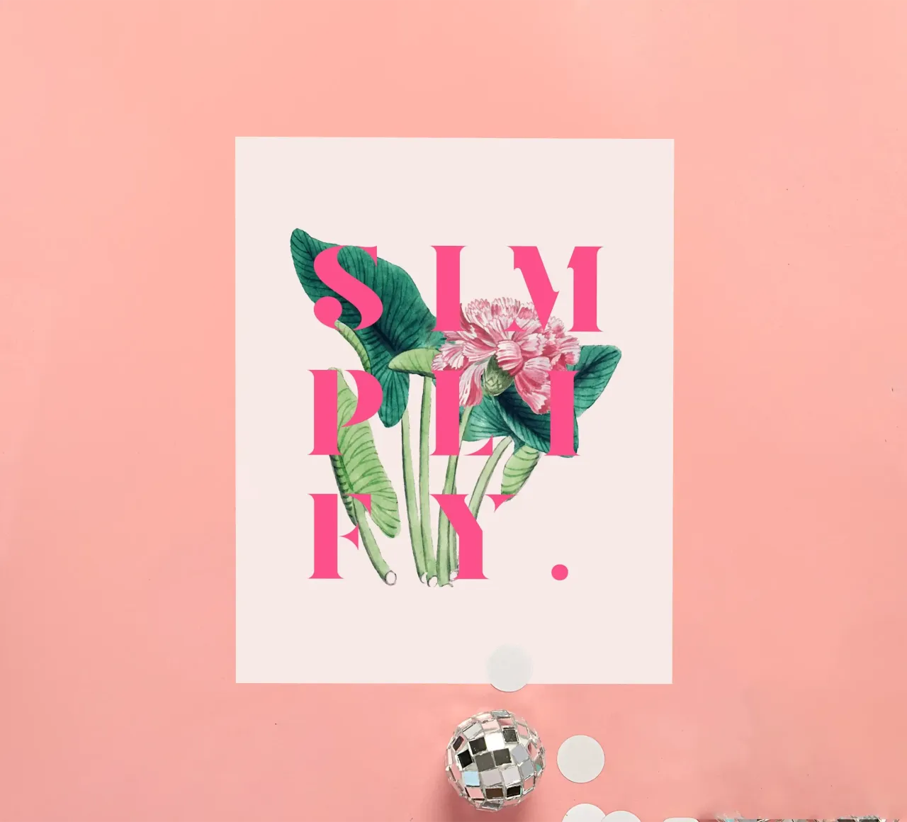 Simplify sticker by 83oranges.com