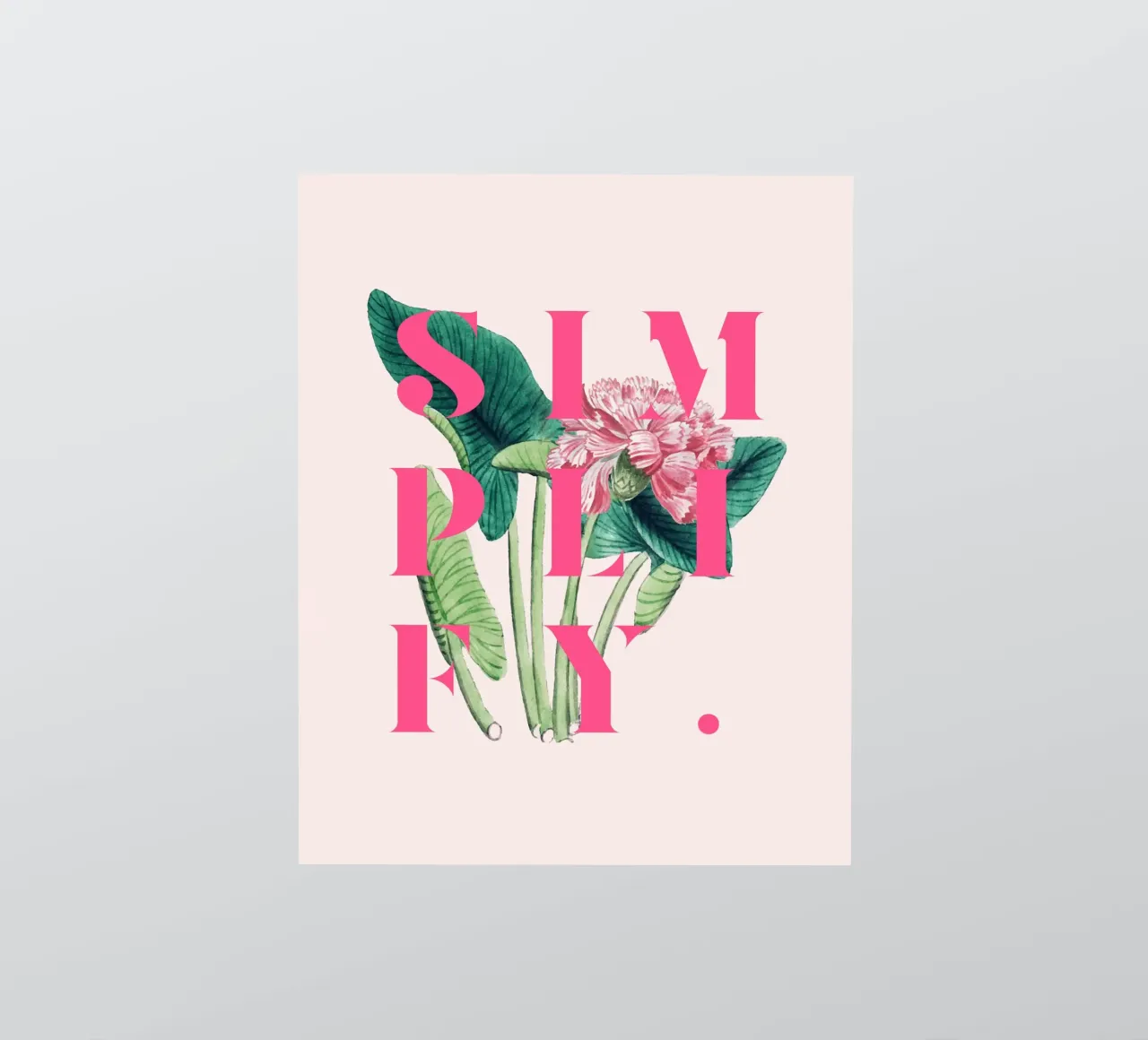 Simplify sticker by 83oranges.com