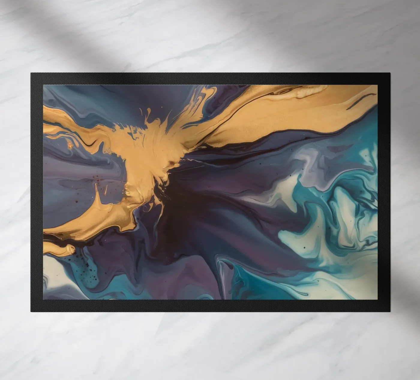 Stellar Bloom Core doormat by Monarch Arc