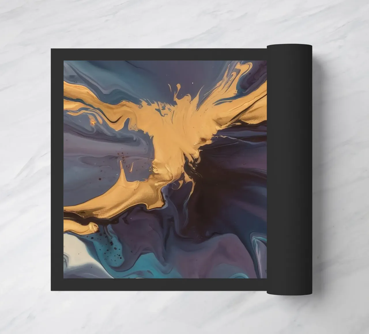 Stellar Bloom Core doormat by Monarch Arc