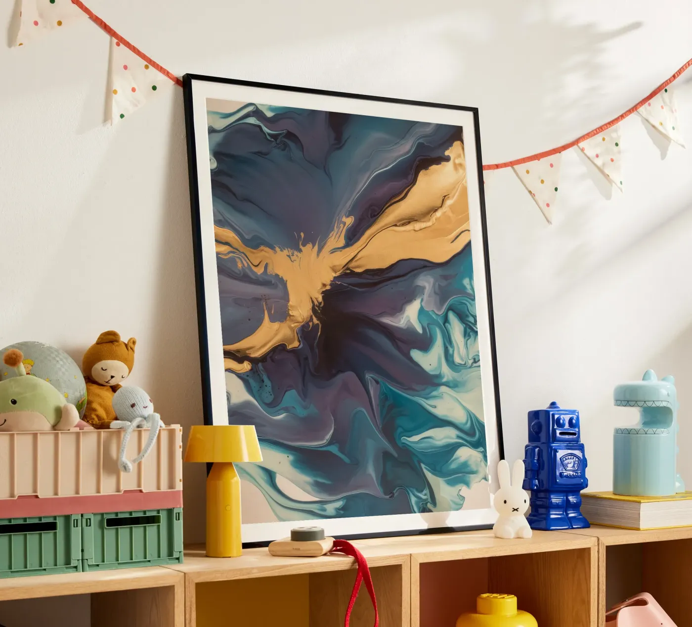 Stellar Bloom Core poster by Monarch Arc