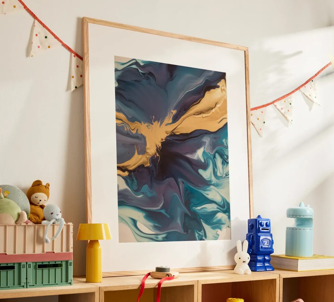 Stellar Bloom Core poster by Monarch Arc