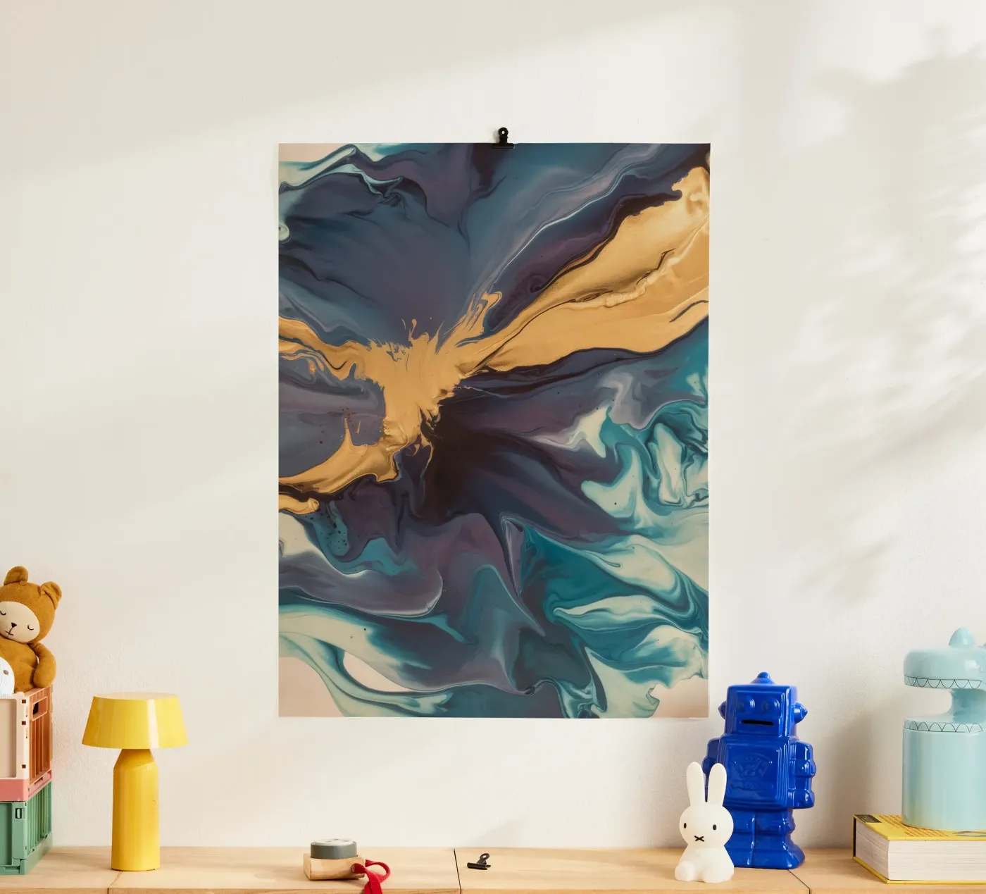 Stellar Bloom Core poster by Monarch Arc