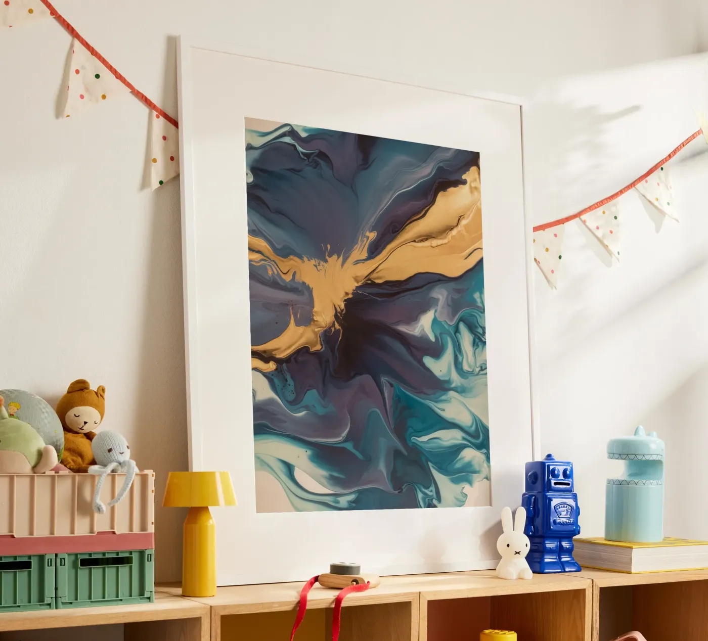 Stellar Bloom Core poster by Monarch Arc