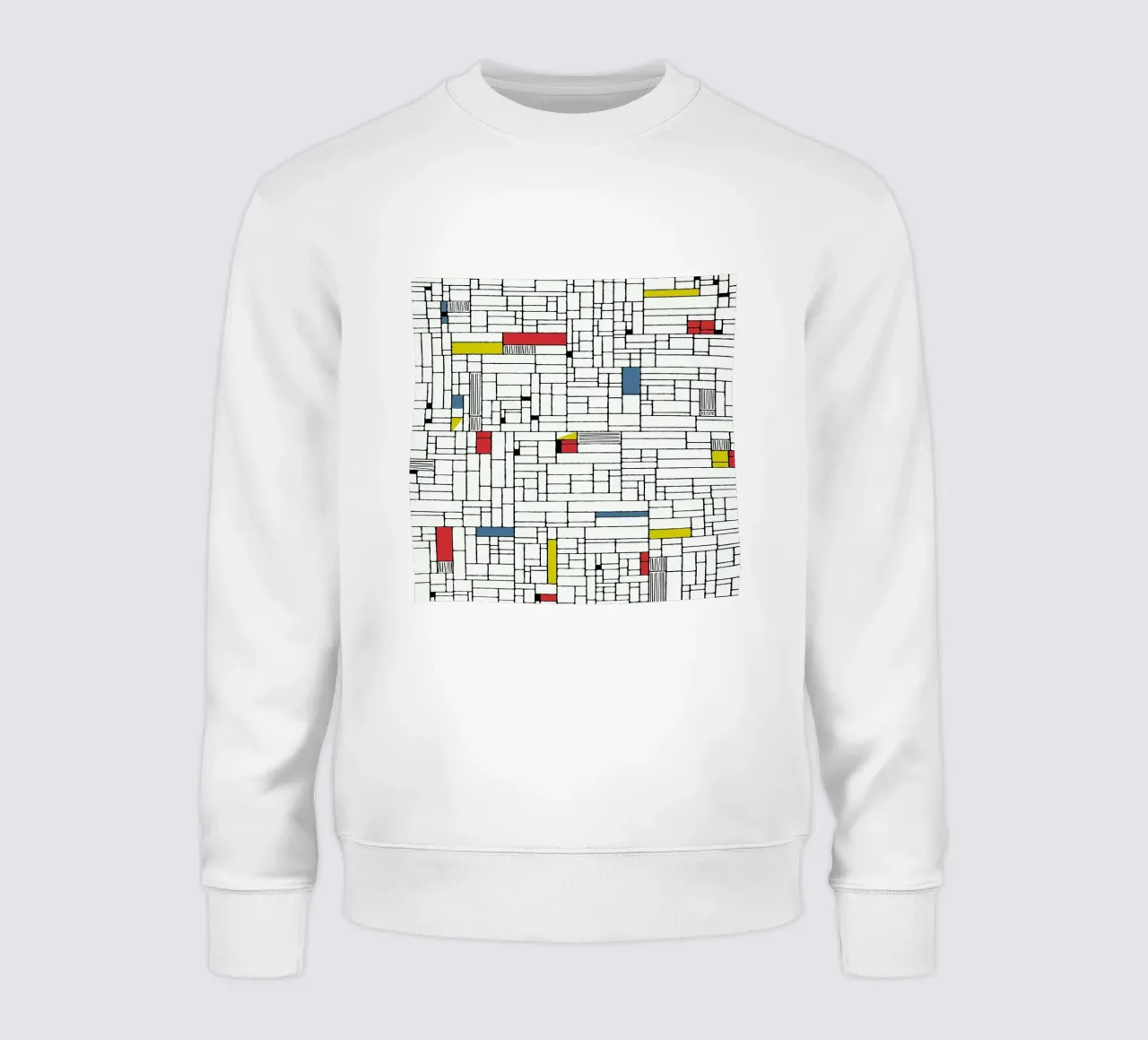 Computer Graphic primary colours felpa da Hemingway Design