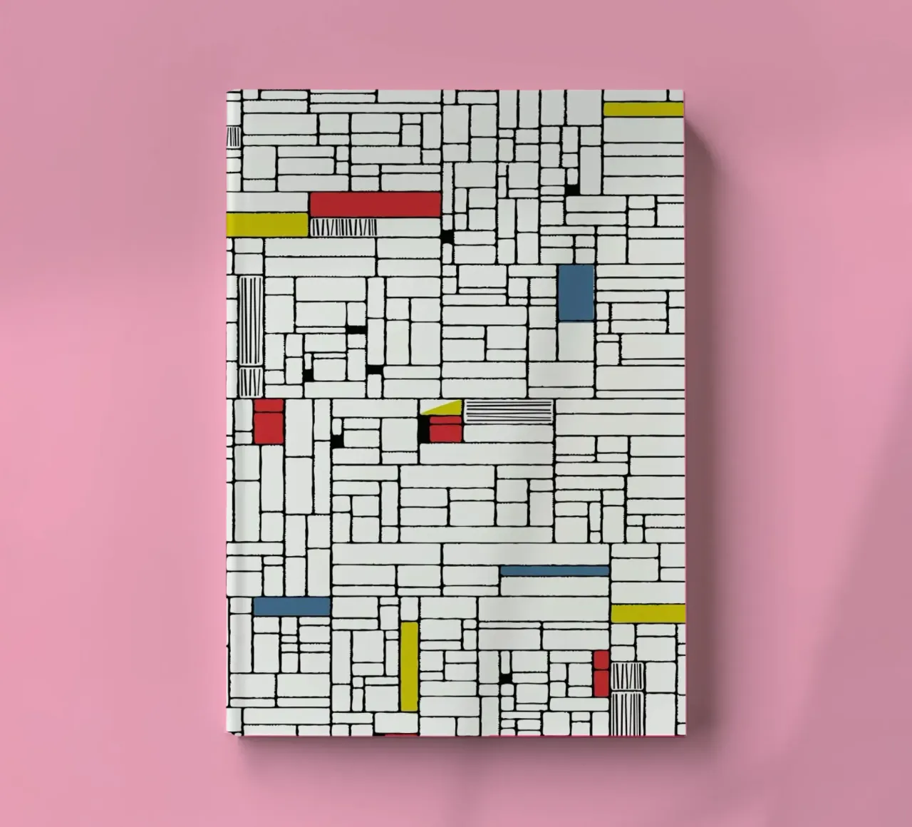 Computer Graphic primary colours notebook by Hemingway Design