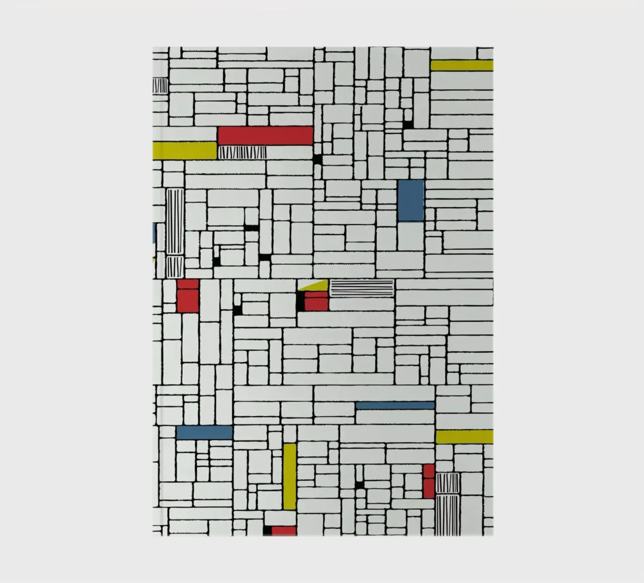Computer Graphic primary colours notebook by Hemingway Design
