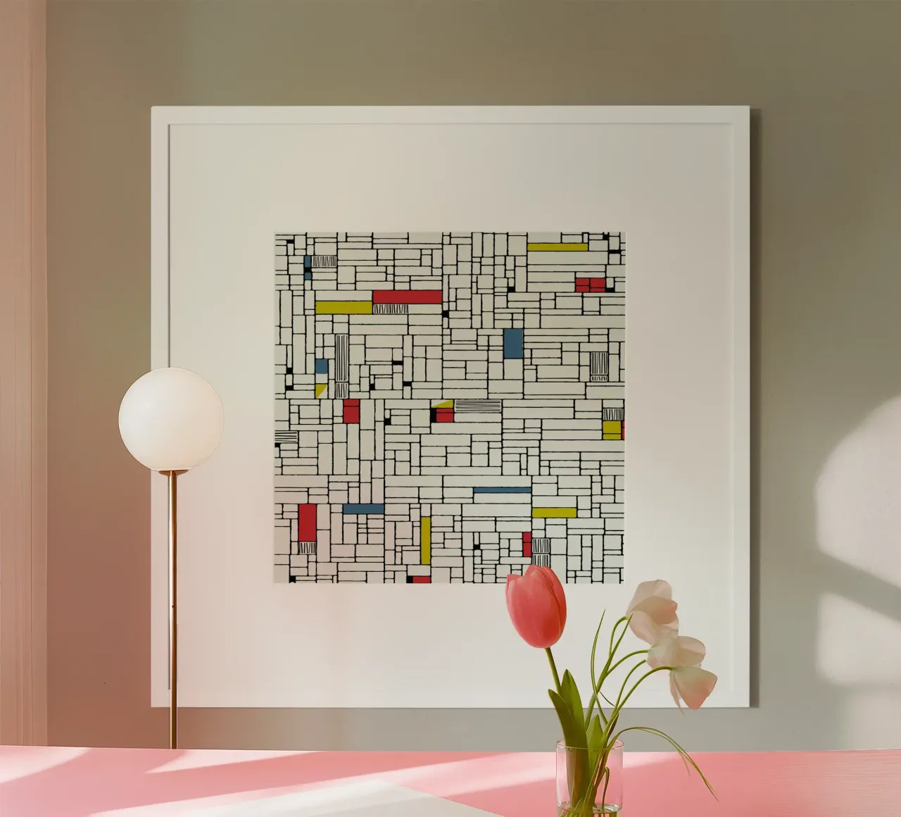 Computer Graphic primary colours poster da Hemingway Design